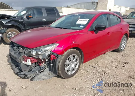 2015 Mazda Mazda3 I Sv z USA, uszkodzony, nr VIN JM1BM1T7XF1249890